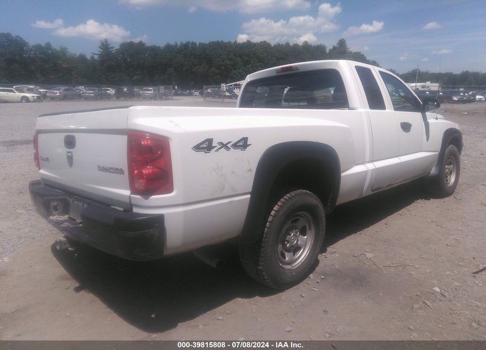 2007 DODGE DAKOTA ST VIN: 1D7HW22K37S147574