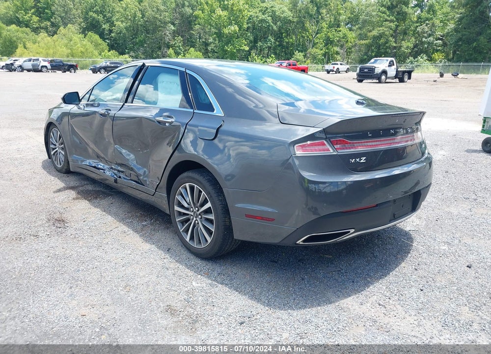 2017 LINCOLN MKZ SELECT VIN: 3LN6L5C92HR656961