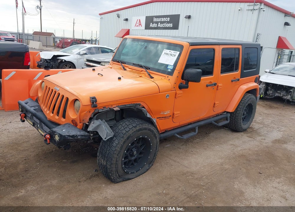 2013 JEEP WRANGLER UNLIMITED SAHARA VIN: 1C4BJWEG0DL502624