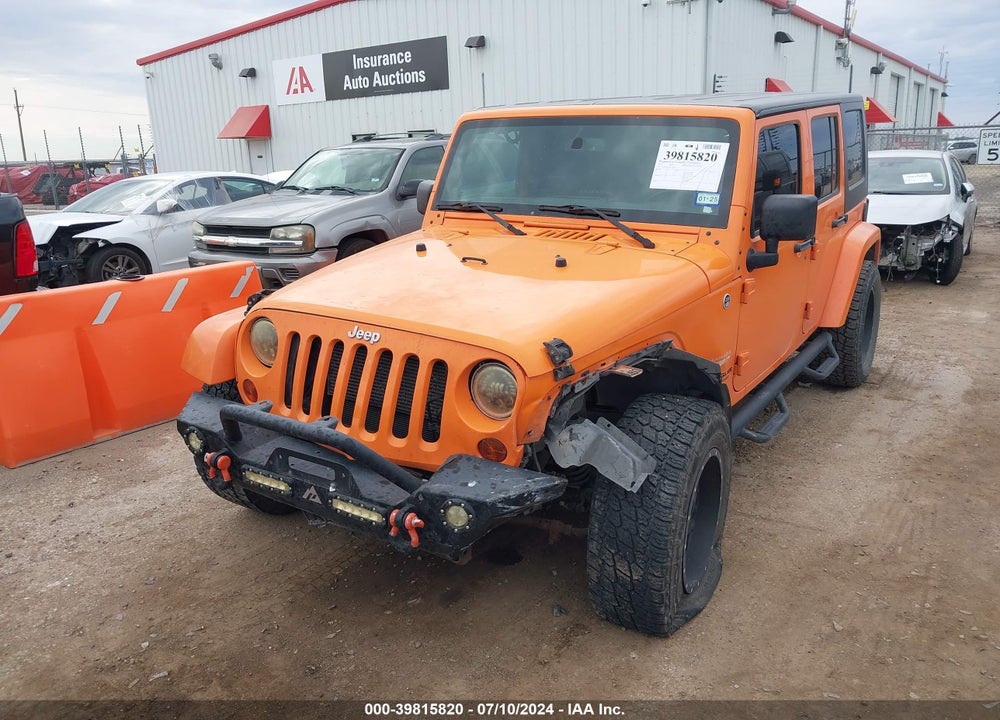 2013 JEEP WRANGLER UNLIMITED SAHARA VIN: 1C4BJWEG0DL502624
