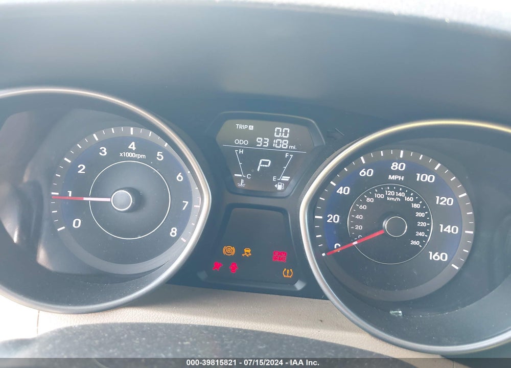 2012 HYUNDAI ELANTRA GLS VIN: 5NPDH4AE5CH135722
