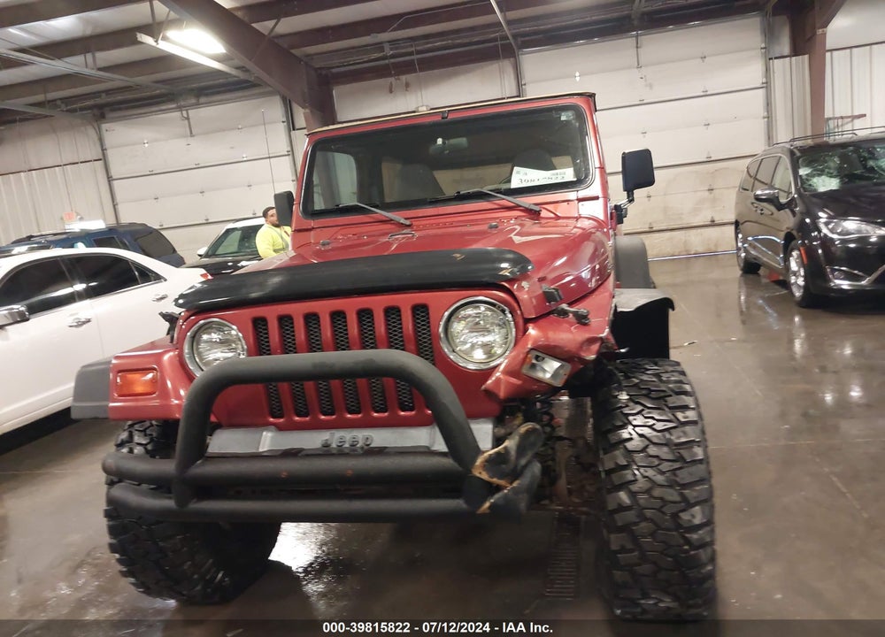 1999 JEEP WRANGLER SPORT VIN: 1J4FY19S2XP402093