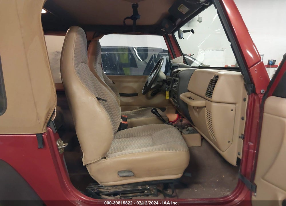 1999 JEEP WRANGLER SPORT VIN: 1J4FY19S2XP402093