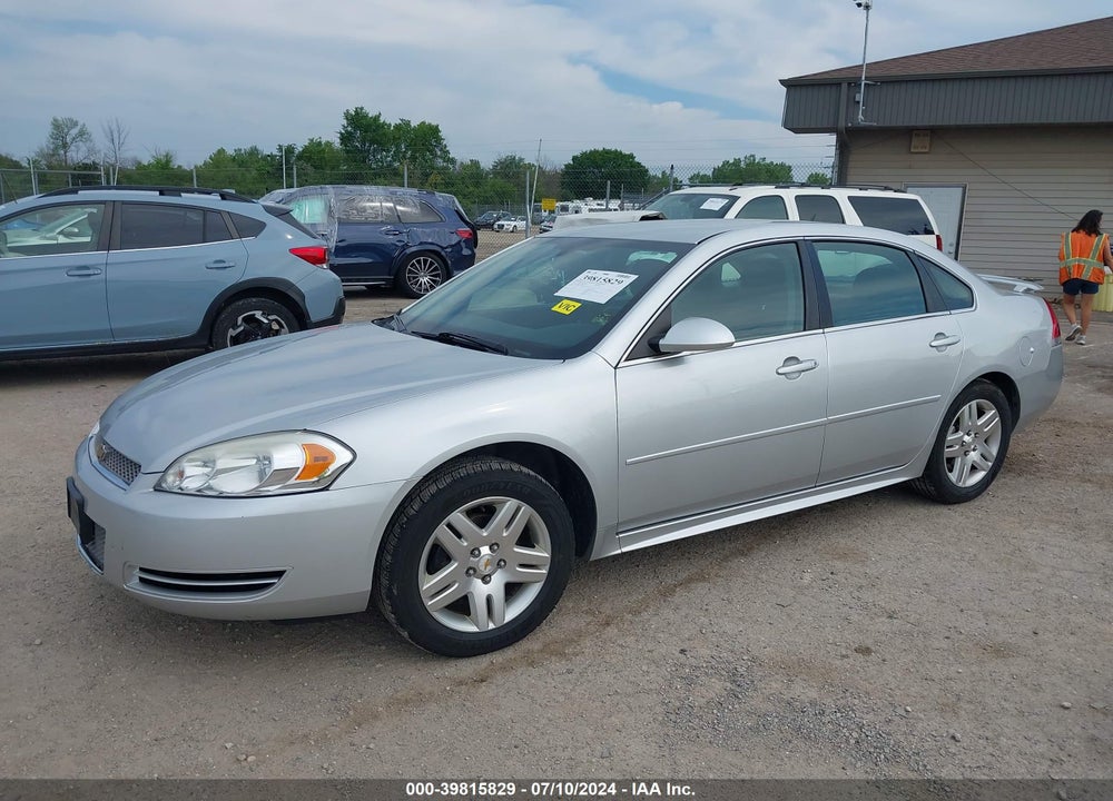 2013 CHEVROLET IMPALA LT VIN: 2G1WB5E33D1197625