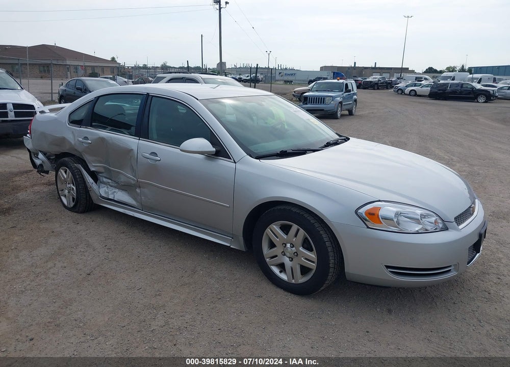 2013 CHEVROLET IMPALA LT VIN: 2G1WB5E33D1197625