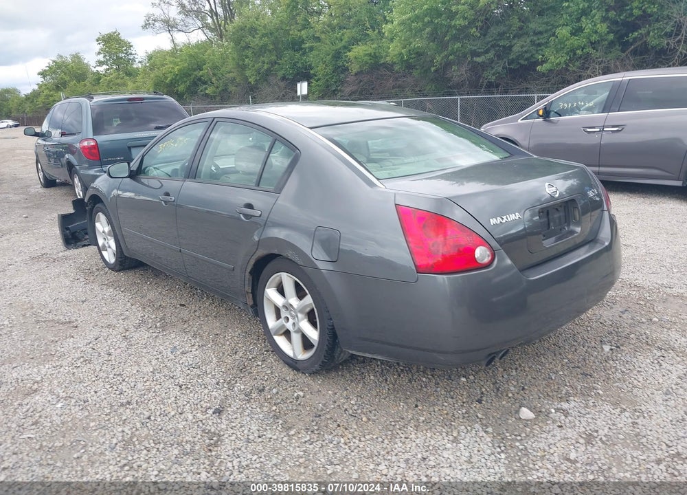 2006 NISSAN MAXIMA 3.5 SE VIN: 1N4BA41E66C808244