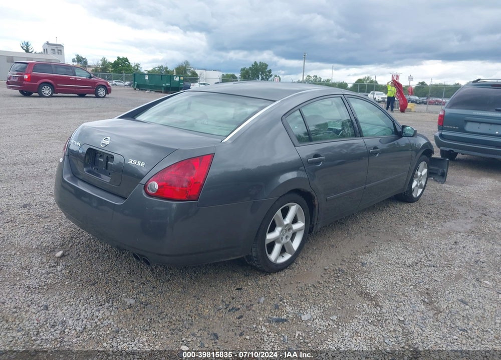 2006 NISSAN MAXIMA 3.5 SE VIN: 1N4BA41E66C808244