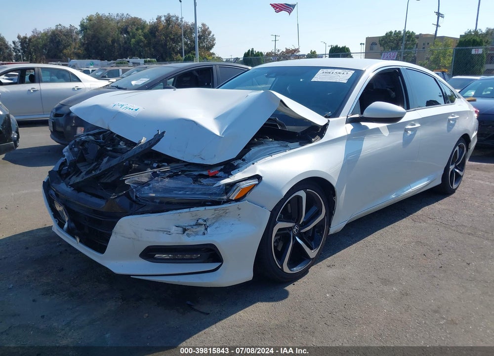2019 HONDA ACCORD SPORT VIN: 1HGCV1F30KA071574