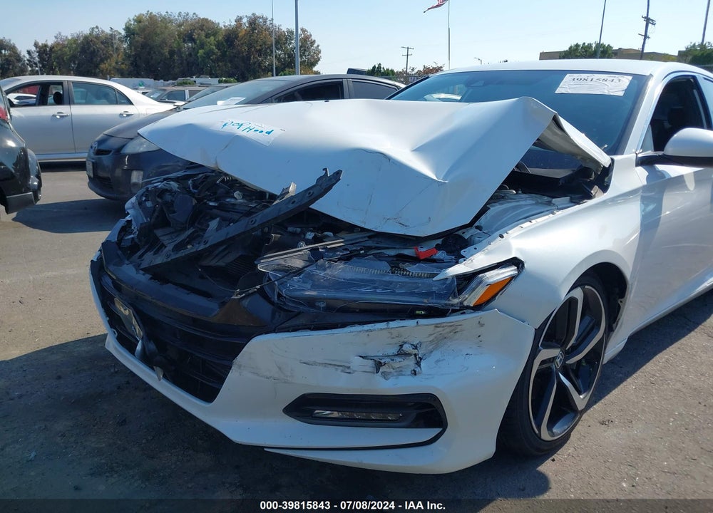 2019 HONDA ACCORD SPORT VIN: 1HGCV1F30KA071574