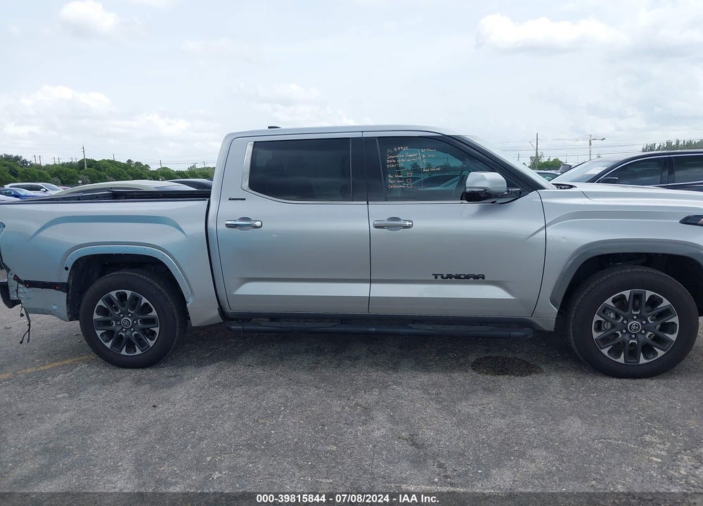 2023 TOYOTA TUNDRA LIMITED VIN: 5TFJA5DB7PX080909
