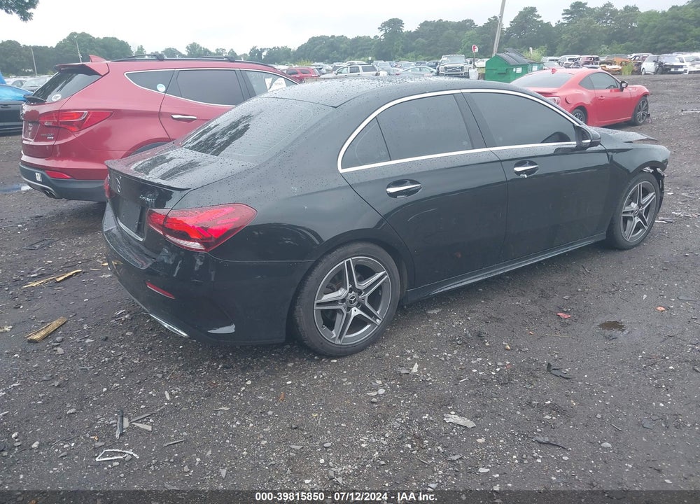 2020 MERCEDES-BENZ A 220 4MATIC VIN: WDD3G4FB1LW039017