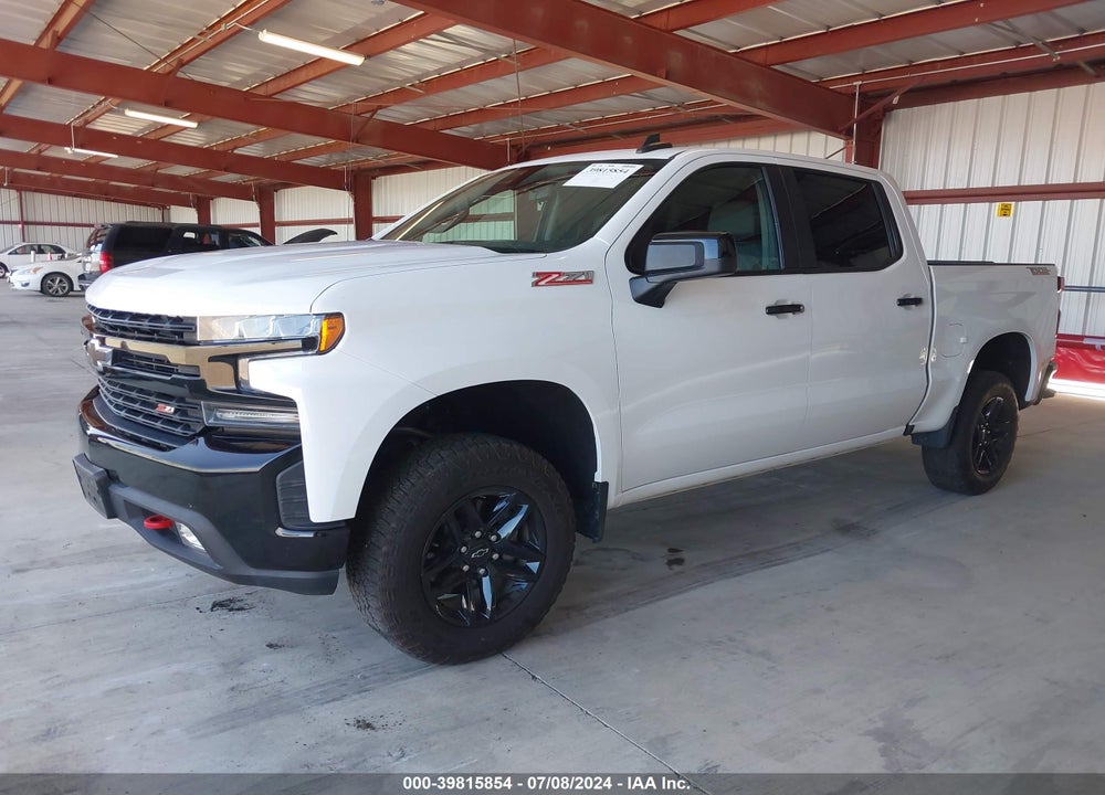 2020 CHEVROLET SILVERADO 1500 4WD SHORT BED LT TRAIL BOSS VIN: 3GCPYFED2LG367438