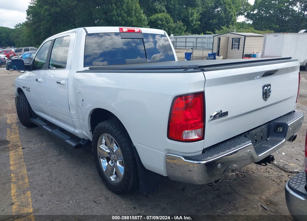 2017 RAM 1500 BIG HORN 4X2 5'7 BOX VIN: 3C6RR6LT4HG640555