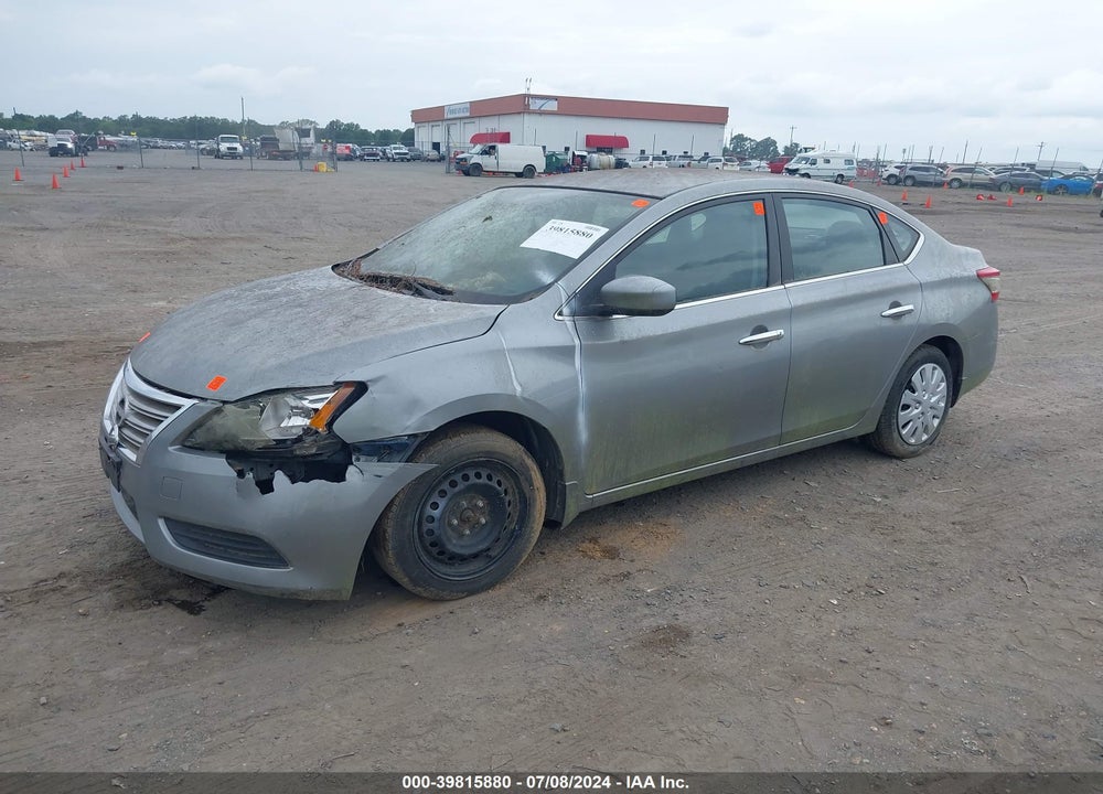 2014 NISSAN SENTRA FE+ S/FE+ SV/S/SL/SR/SV VIN: 3N1AB7AP0EY242922