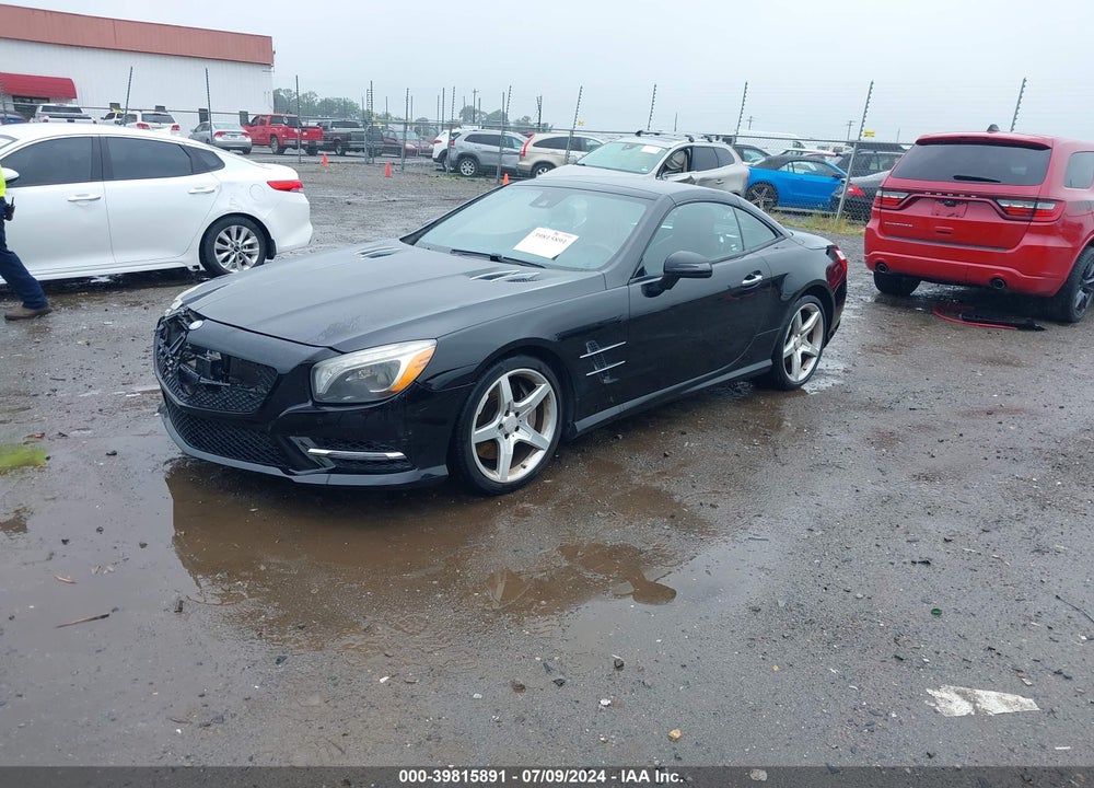 2013 MERCEDES-BENZ SL 550 VIN: WDDJK7DA0DF020526