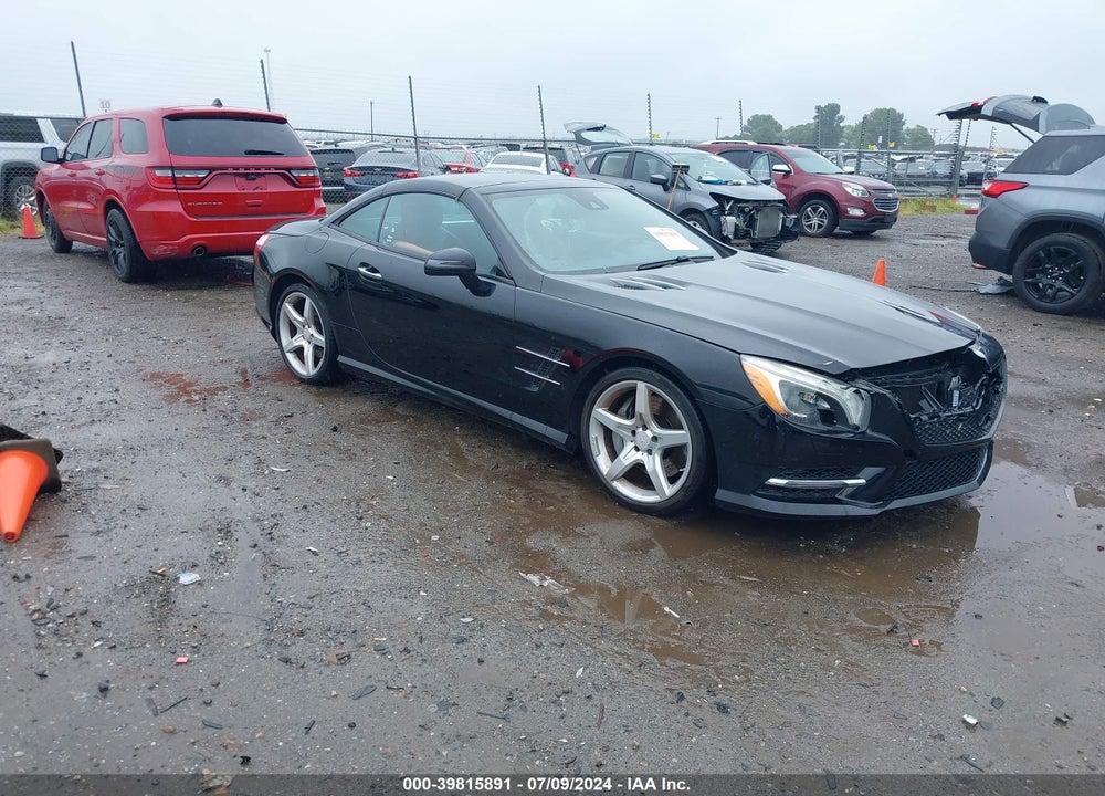 2013 MERCEDES-BENZ SL 550 VIN: WDDJK7DA0DF020526