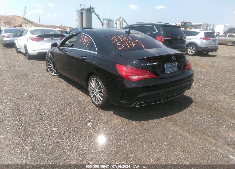 2016 MERCEDES-BENZ CLA 250 4MATIC VIN: WDDSJ4GB0GN308356
