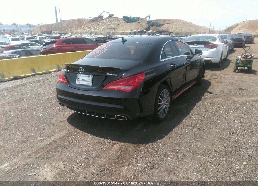 2016 MERCEDES-BENZ CLA 250 4MATIC VIN: WDDSJ4GB0GN308356