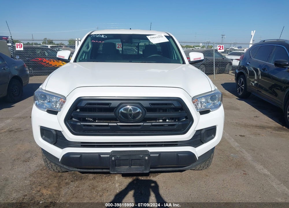 2019 TOYOTA TACOMA SR VIN: 5TFSX5EN2KX070096