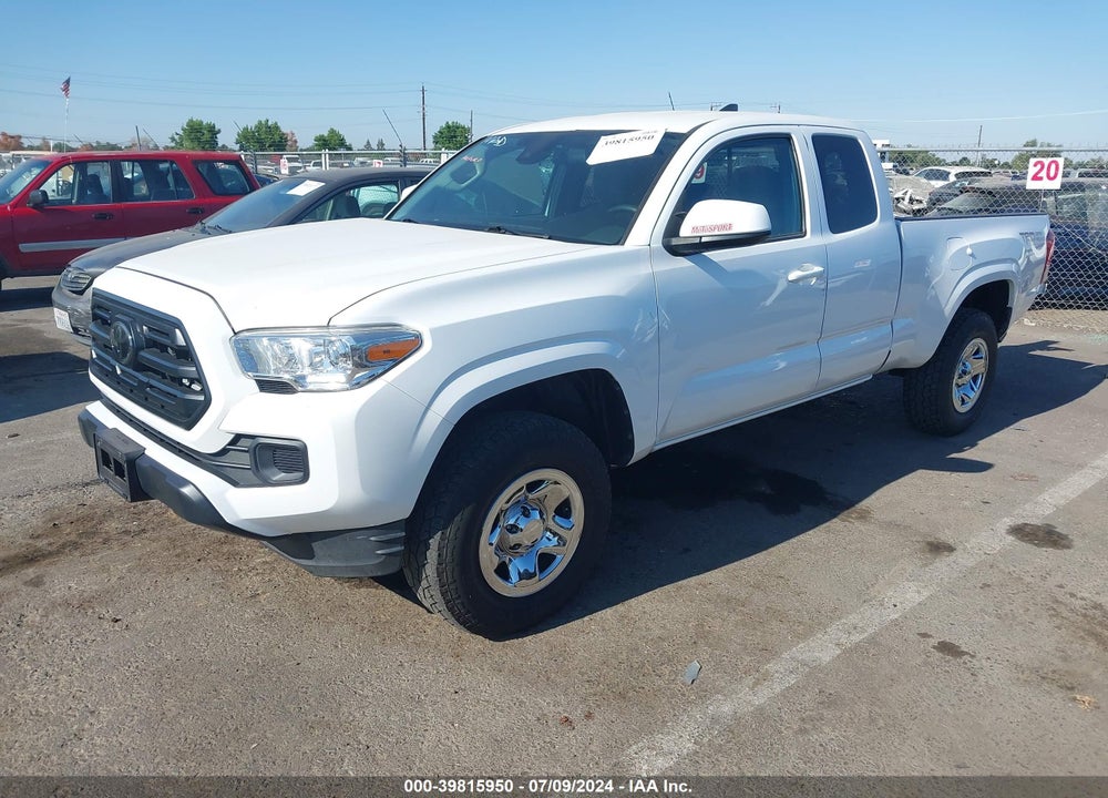 2019 TOYOTA TACOMA SR VIN: 5TFSX5EN2KX070096