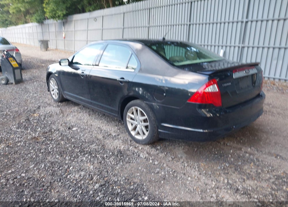 2011 FORD FUSION SEL VIN: 3FAHP0JA6BR119055
