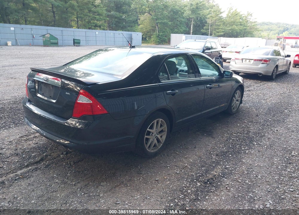 2011 FORD FUSION SEL VIN: 3FAHP0JA6BR119055