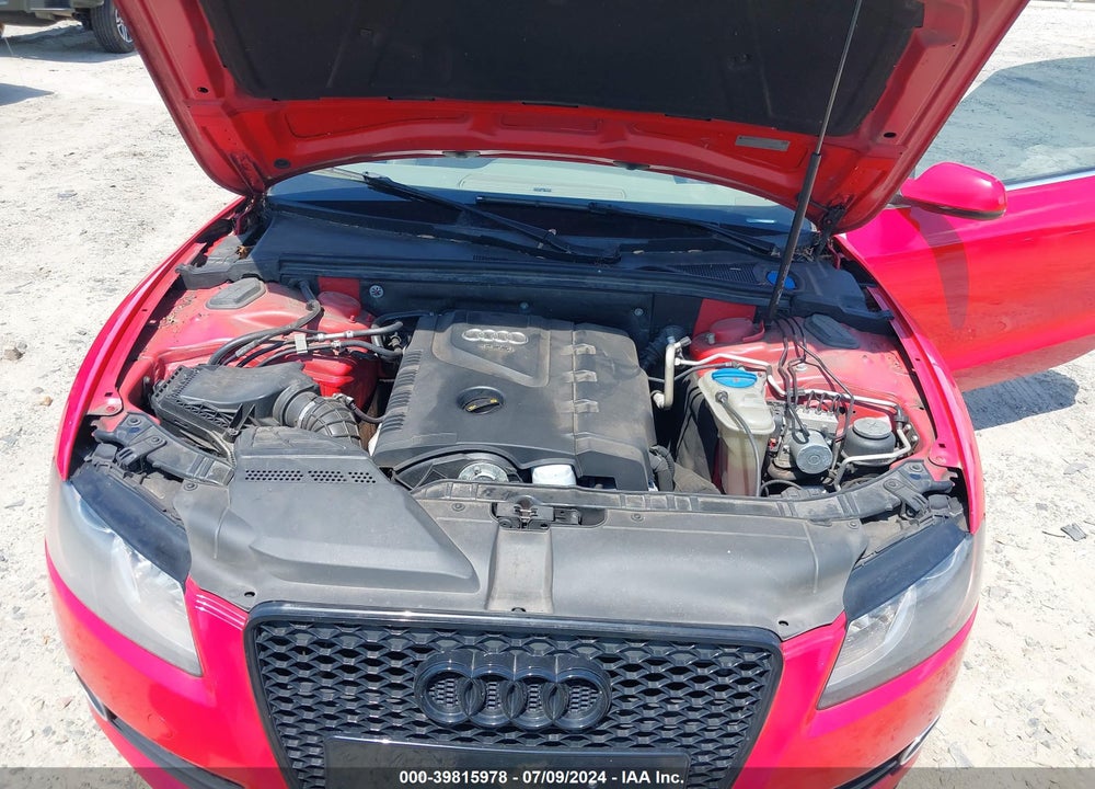 2010 AUDI A5 2.0T PREMIUM VIN: WAUAFAFH7AN017627