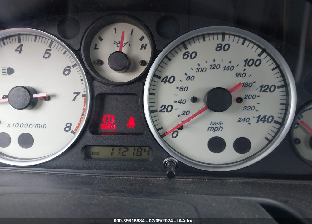 2004 MAZDA MX-5 MIATA CLOTH VIN: JM1NB353840408918