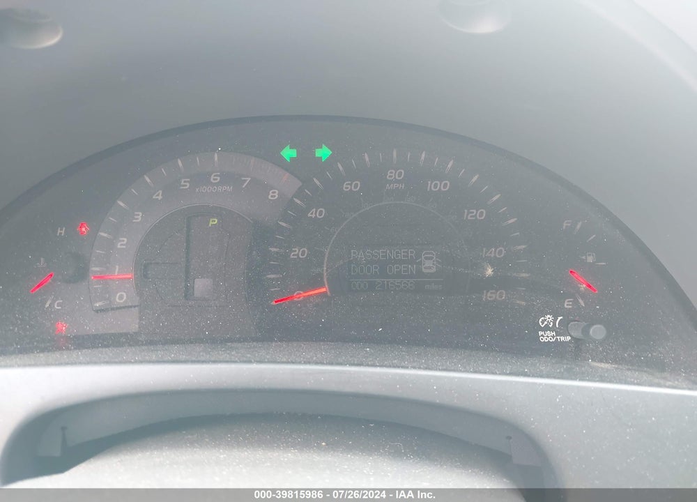 2007 TOYOTA CAMRY XLE V6 VIN: JTNBK46K473024891