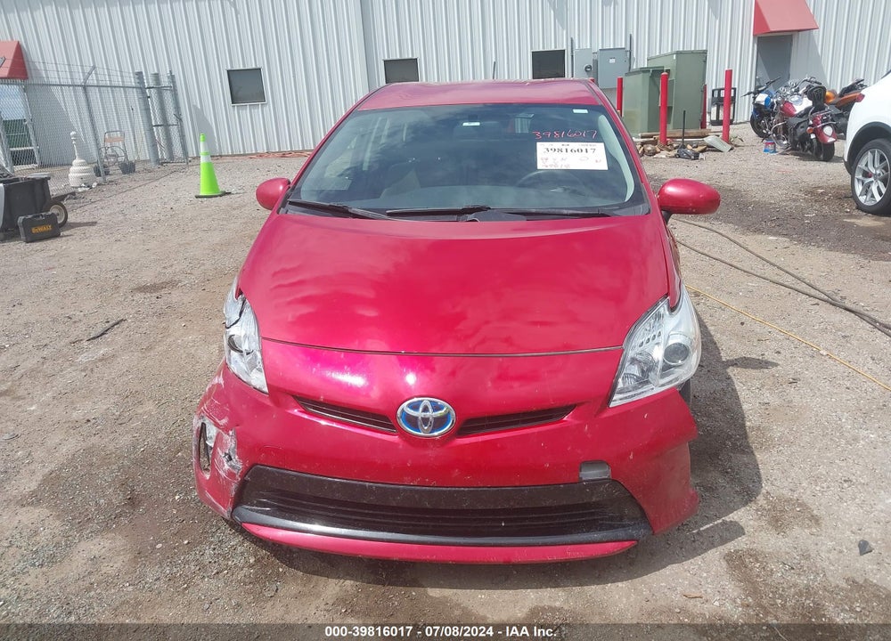 2013 TOYOTA PRIUS TWO VIN: JTDKN3DU5D1690823