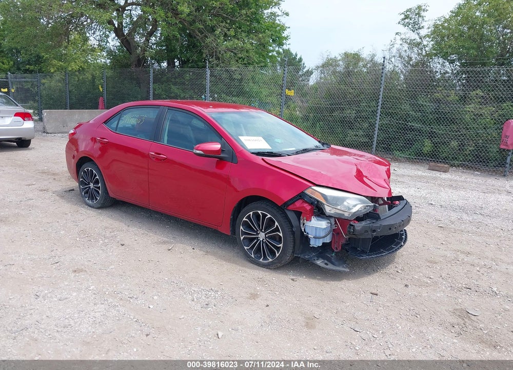 2016 TOYOTA COROLLA S PLUS VIN: 2T1BURHE5GC580993