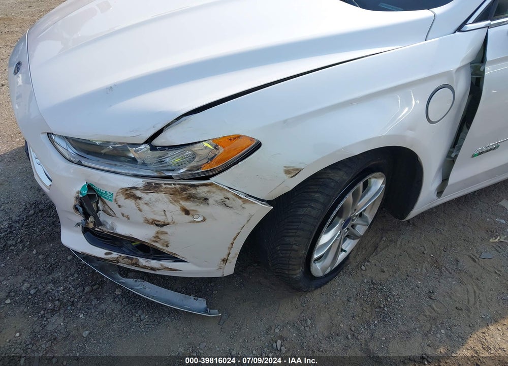 2016 FORD FUSION ENERGI TITANIUM VIN: 3FA6P0SU4GR357400