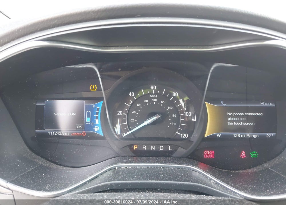 2016 FORD FUSION ENERGI TITANIUM VIN: 3FA6P0SU4GR357400