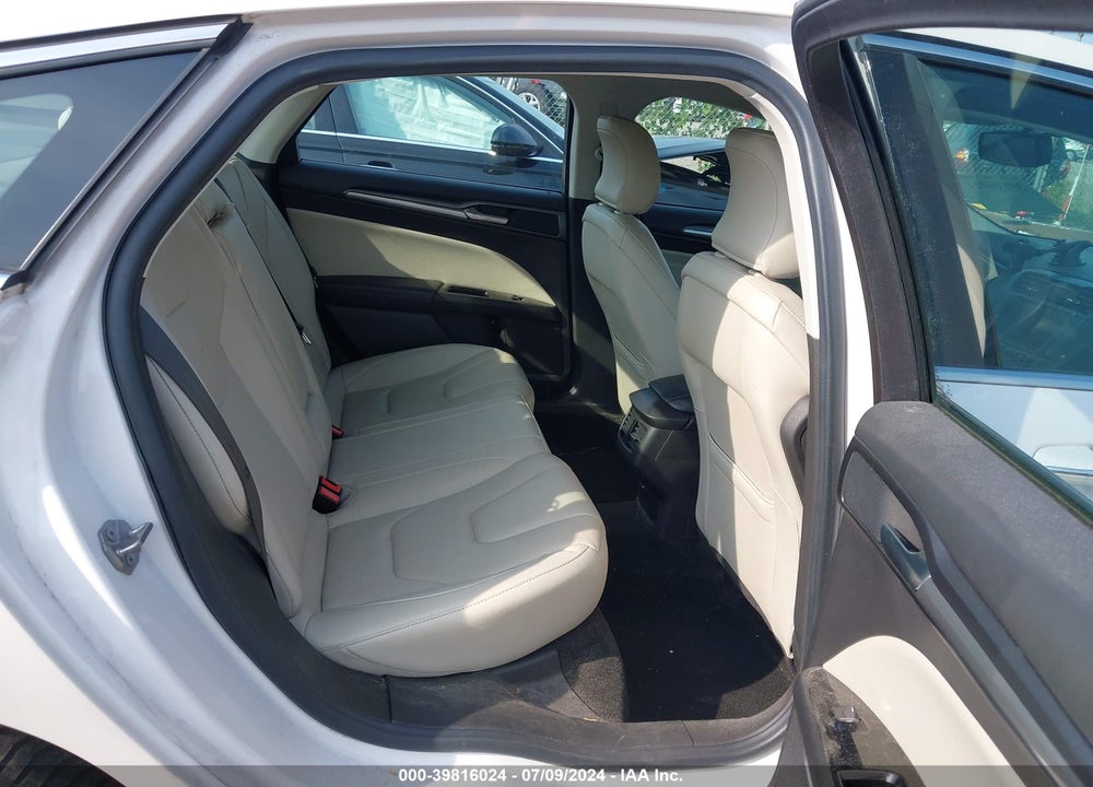 2016 FORD FUSION ENERGI TITANIUM VIN: 3FA6P0SU4GR357400