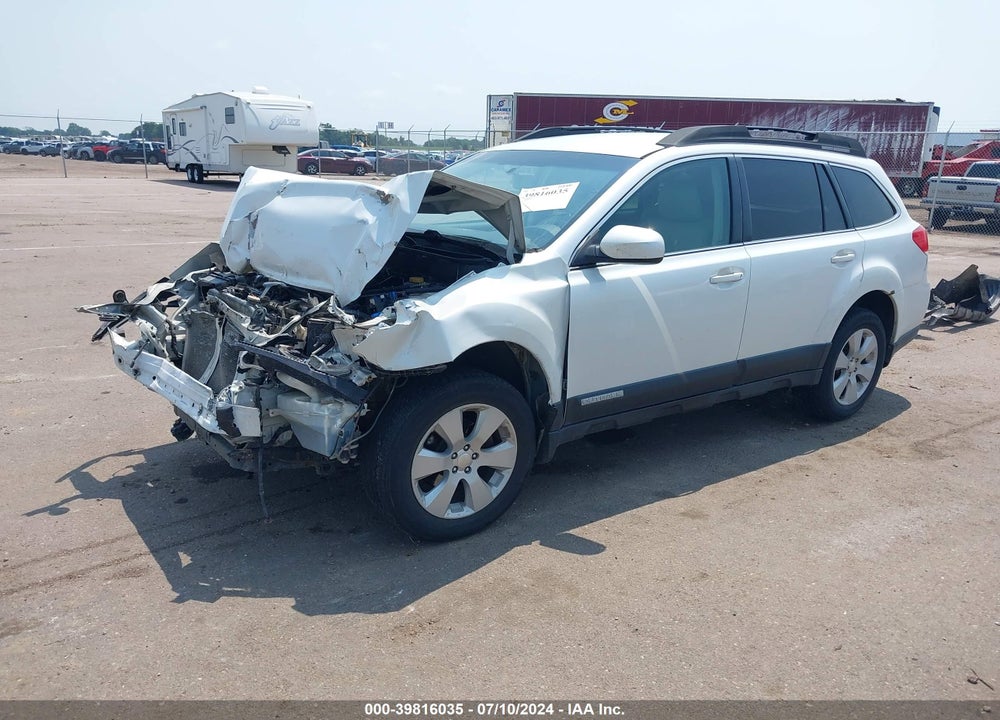 2011 SUBARU OUTBACK 2.5I PREMIUM VIN: 4S4BRBCCXB3433337