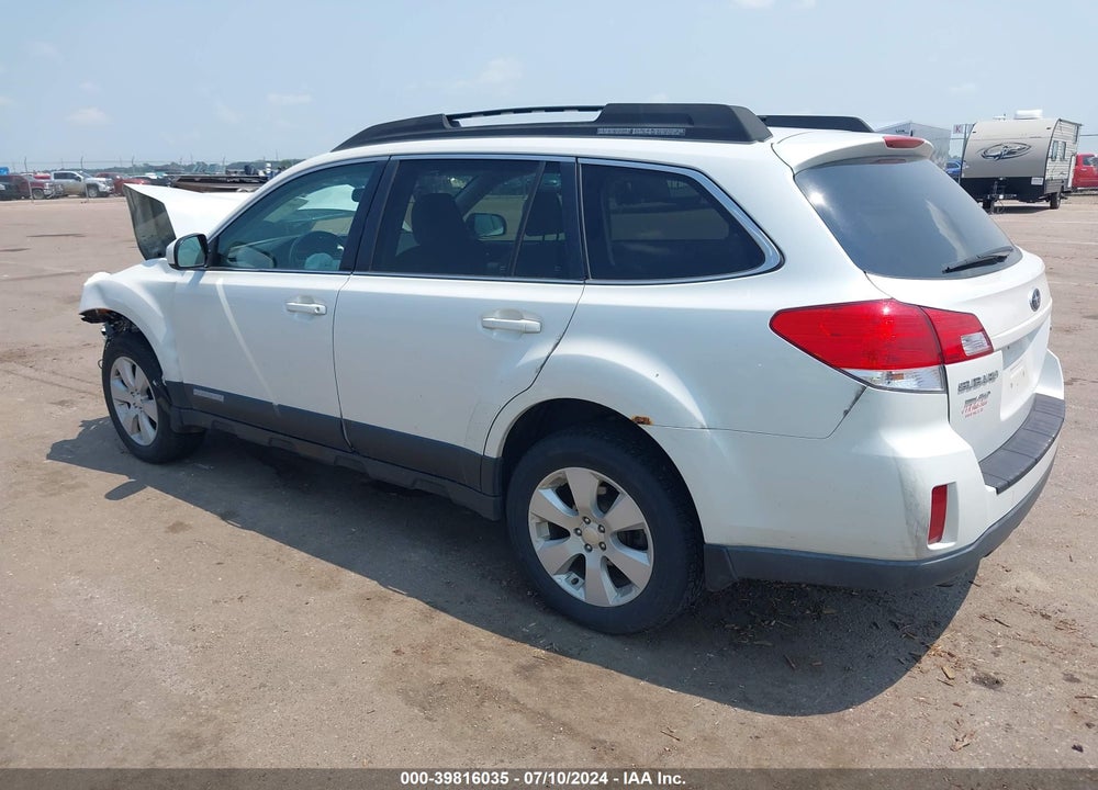 2011 SUBARU OUTBACK 2.5I PREMIUM VIN: 4S4BRBCCXB3433337