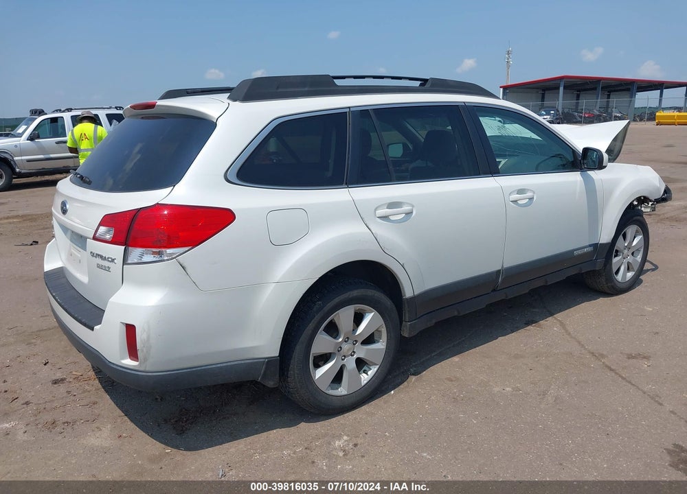 2011 SUBARU OUTBACK 2.5I PREMIUM VIN: 4S4BRBCCXB3433337