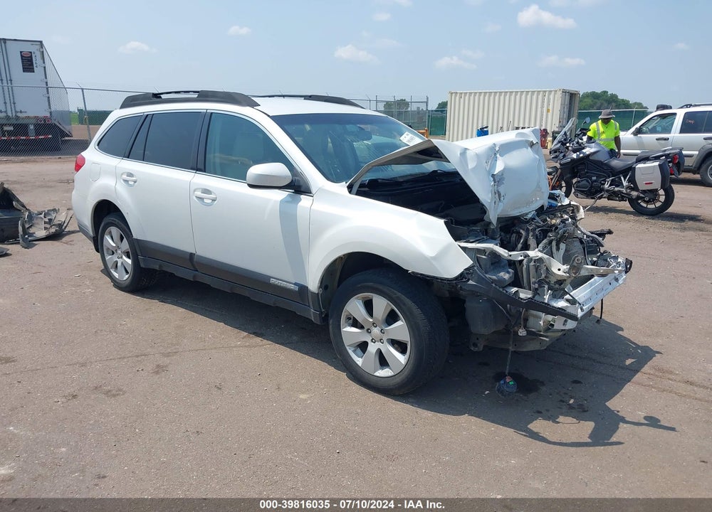 2011 SUBARU OUTBACK 2.5I PREMIUM VIN: 4S4BRBCCXB3433337