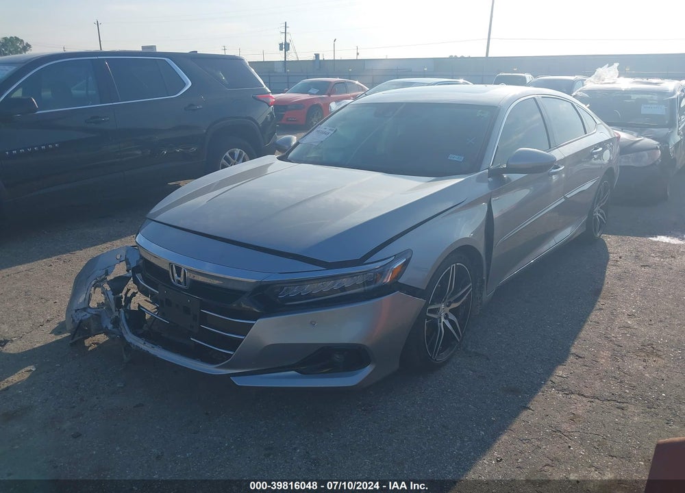 2022 HONDA ACCORD TOURING VIN: 1HGCV2F91NA009860