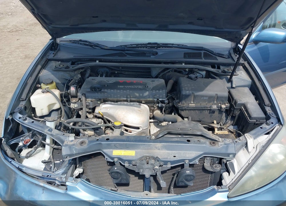 2002 TOYOTA CAMRY SE VIN: 4T1BE32K42U541098