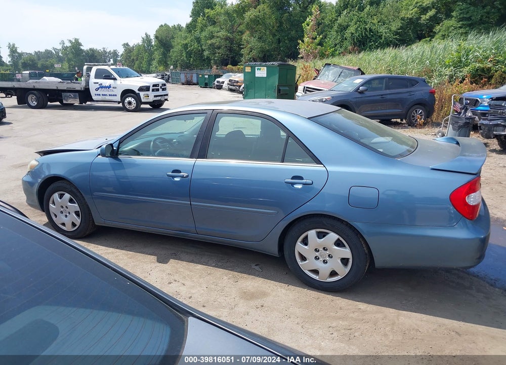 2002 TOYOTA CAMRY SE VIN: 4T1BE32K42U541098