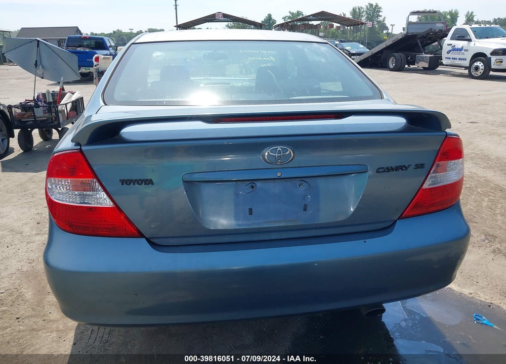 2002 TOYOTA CAMRY SE VIN: 4T1BE32K42U541098
