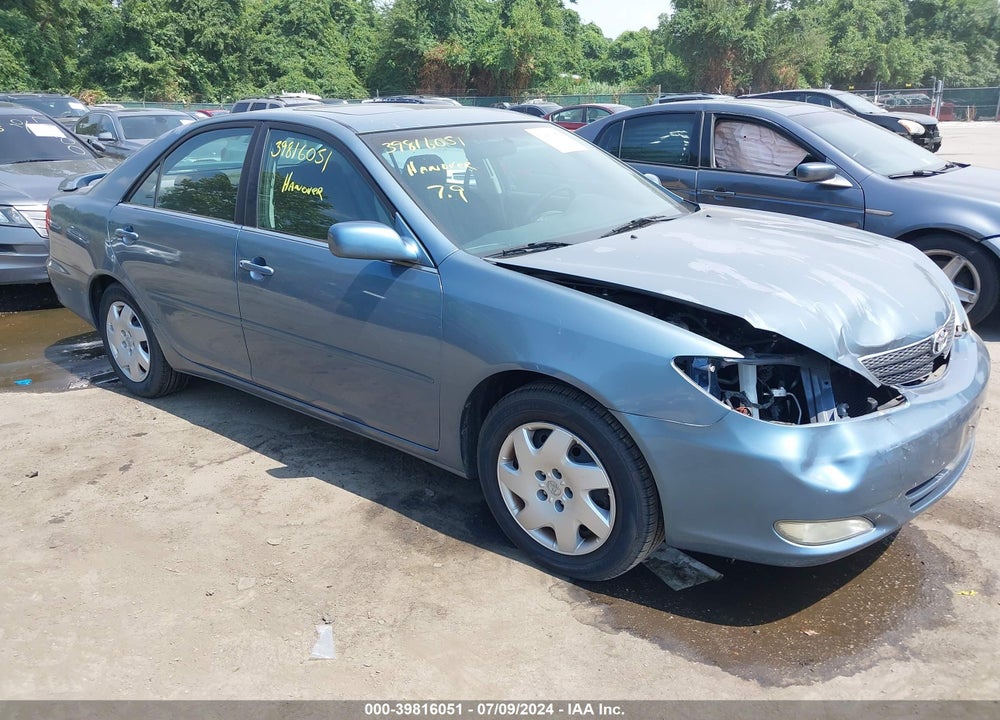 2002 TOYOTA CAMRY SE VIN: 4T1BE32K42U541098