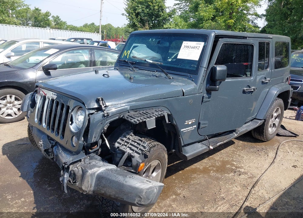 2017 JEEP WRANGLER UNLIMITED SAHARA 4X4 VIN: 1C4BJWEG1HL579136