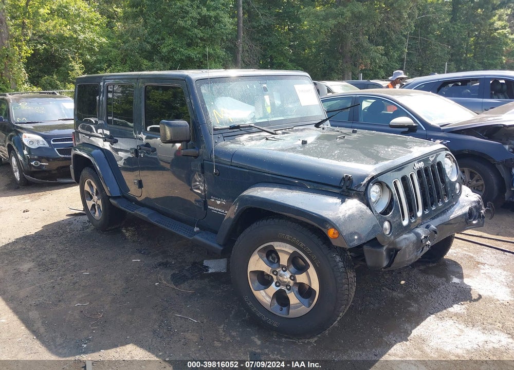 2017 JEEP WRANGLER UNLIMITED SAHARA 4X4 VIN: 1C4BJWEG1HL579136