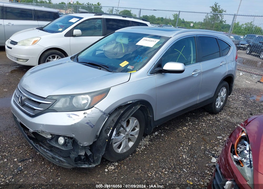 2014 HONDA CR-V EX-L VIN: 2HKRM4H74EH713501