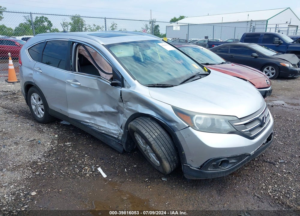 2014 HONDA CR-V EX-L VIN: 2HKRM4H74EH713501