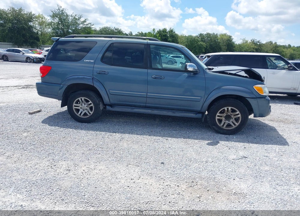 2007 TOYOTA SEQUOIA LIMITED V8 VIN: 5TDZT38A67S290815