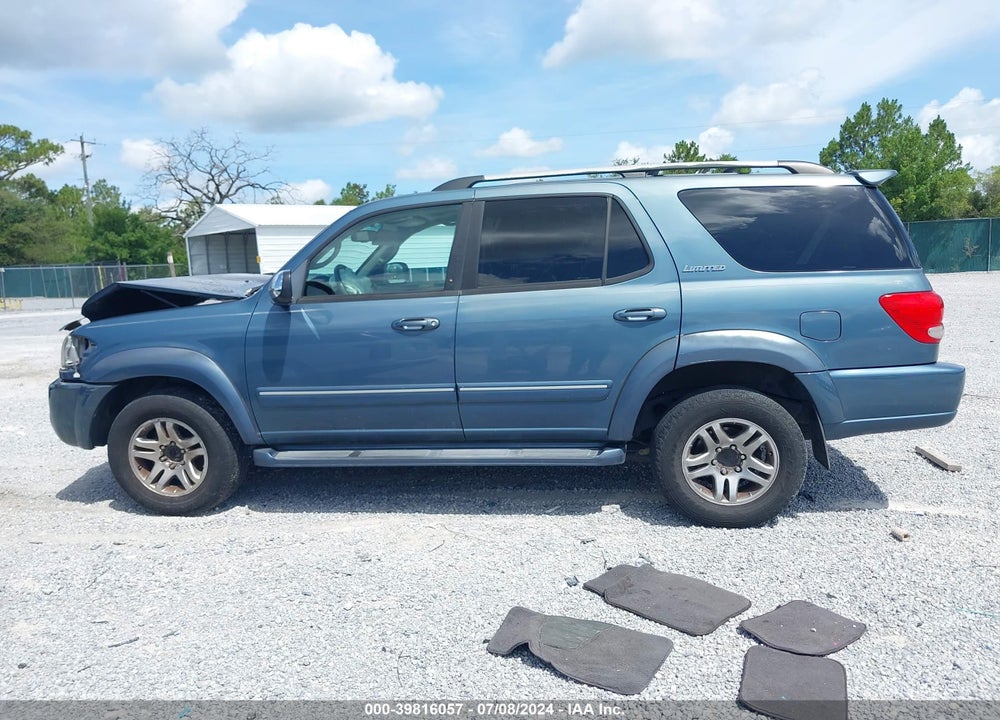 2007 TOYOTA SEQUOIA LIMITED V8 VIN: 5TDZT38A67S290815
