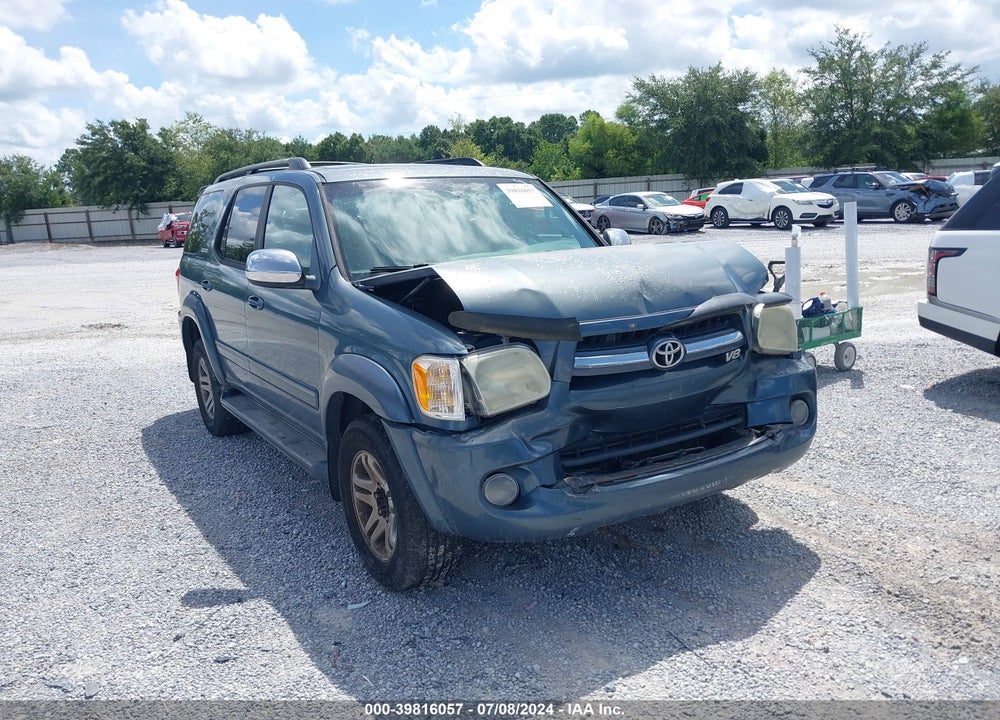 2007 TOYOTA SEQUOIA LIMITED V8 VIN: 5TDZT38A67S290815